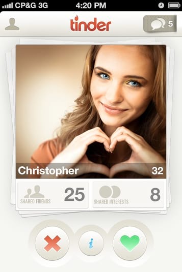 UX example- Tinder 