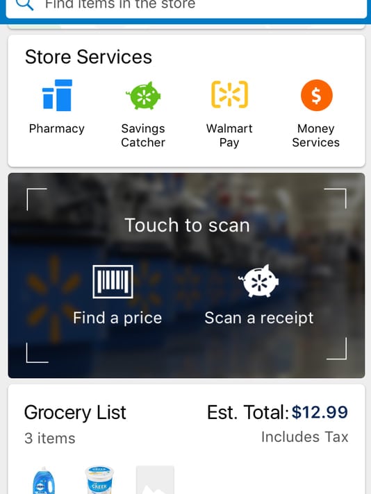 mobile retail apps walmart app