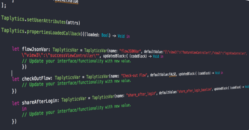 Dynamic Code Blocks & Variables for A/B Testing - Taplytics